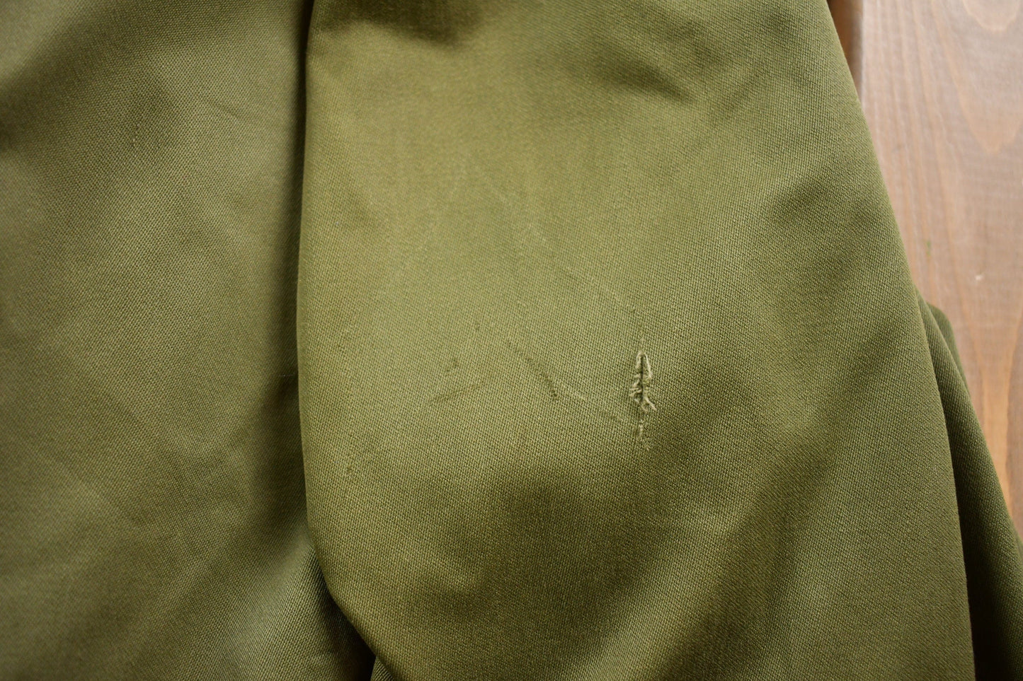 Vintage 1953 OG 107 Military Overcoat Army Trench Coat Men's Medium from propervintagecanada