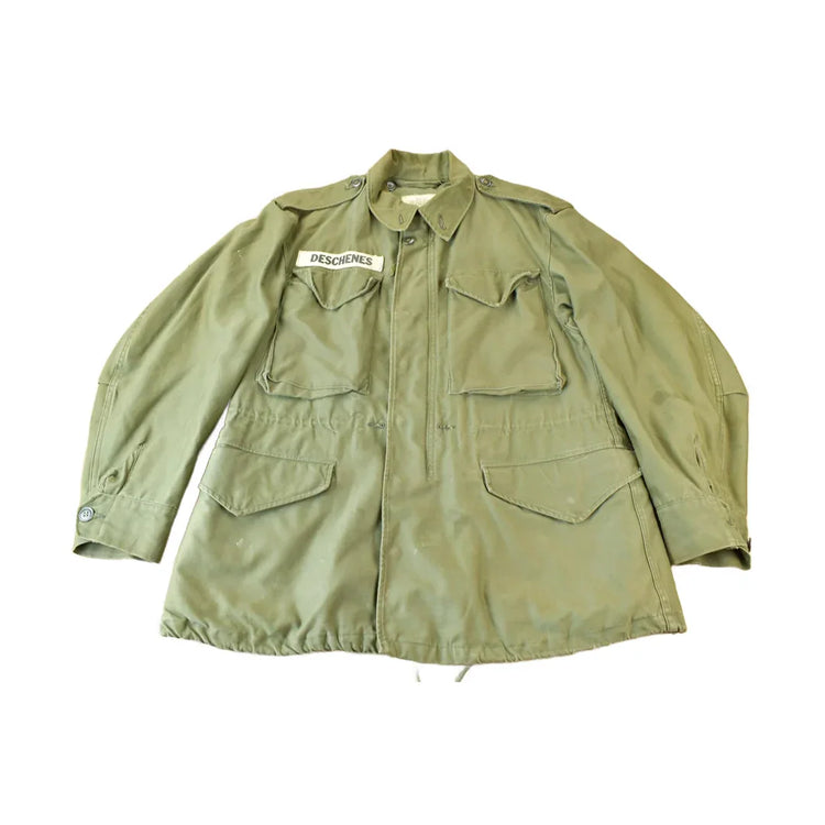 Vintage 1957 Military OG 107 Mans Field Coat from propervintagecanada