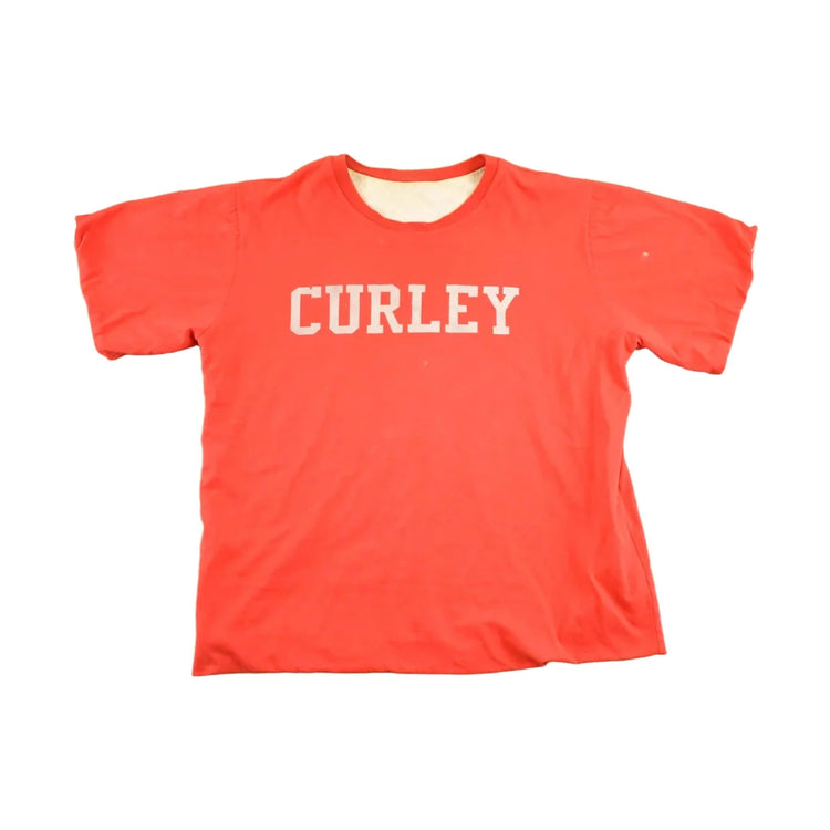 Vintage 1960's Curley Double Lined Souvenir T-Shirt Mens L from propervintagecanada