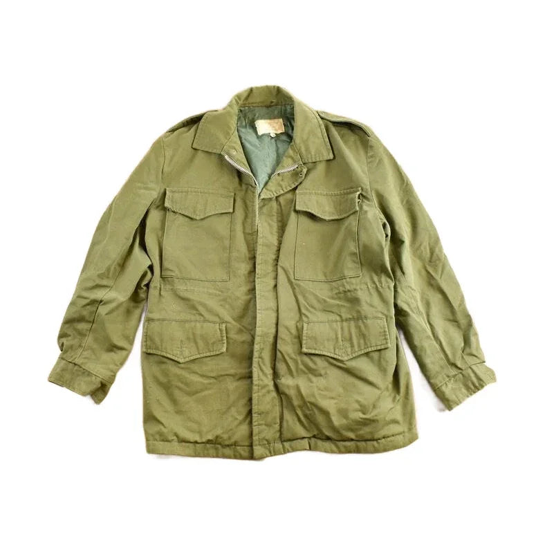 Vintage 1960's M68 Military Jacket Men's Large from propervintagecanada