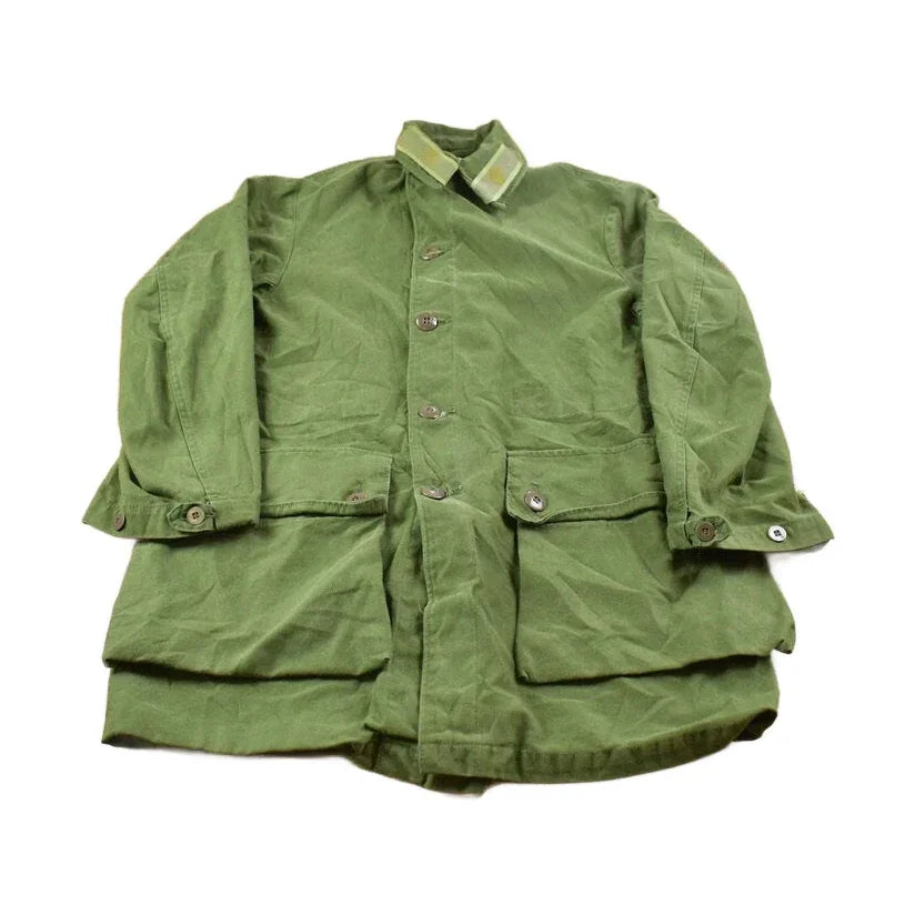 Vintage 1960's Military Button Up Jacket Men's Medium from propervintagecanada