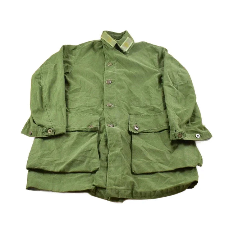Vintage 1960's Military Button Up Jacket Men's Medium from propervintagecanada