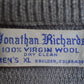 Vintage 1960s 100% Jonathan Richards Ski Wool Knit Sweater Men's Medium from propervintagecanada