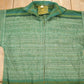Vintage 1960s 100% Wool Green Knit Zip Up Sweater Men's Medium from propervintagecanada