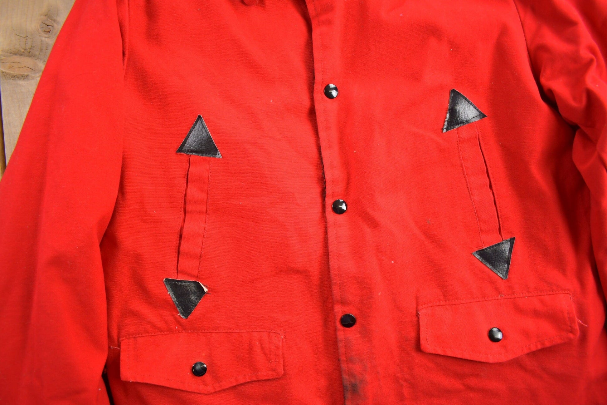 Vintage 1960s 100% Wool Reversible Buffalo Plaid Jacket Men's Medium from propervintagecanada