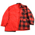 Vintage 1960s 100% Wool Reversible Buffalo Plaid Jacket Men&