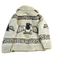 Vintage 1960s 1970s Hand-Knit Eagle Theme Cowichan Sweater Men's Small from propervintagecanada
