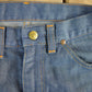 Vintage 1960s 1970s Lee Distressed Denim Jeans Youth 24 x 23.5 from propervintagecanada