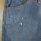 Vintage 1960s 1970s Lee Distressed Denim Jeans Youth 24 x 23.5 from propervintagecanada