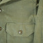 Vintage 1960s 1970s Military Wool Shirt Jacket Men's Small from propervintagecanada