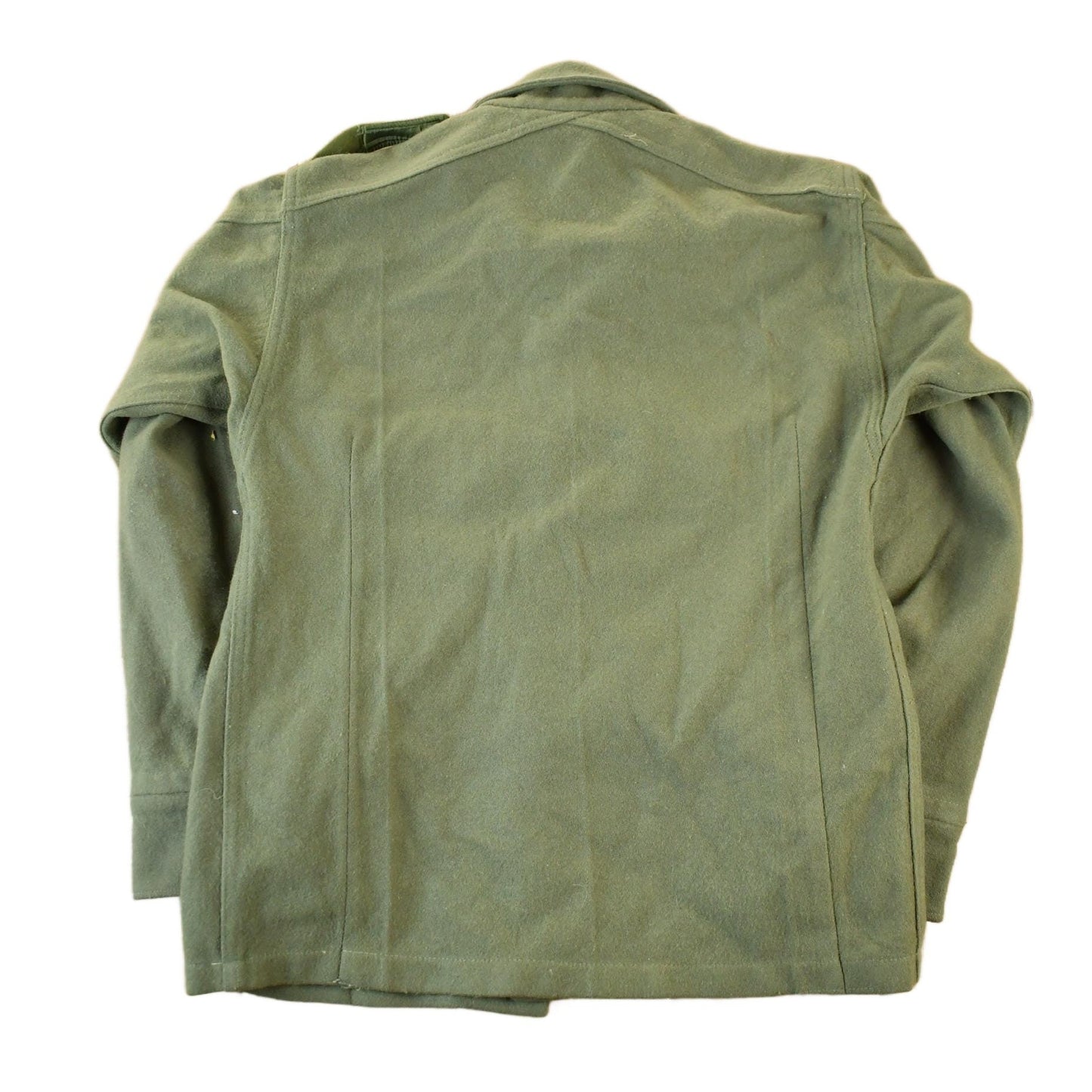 Vintage 1960s 1970s Military Wool Shirt Jacket Men's Small from propervintagecanada