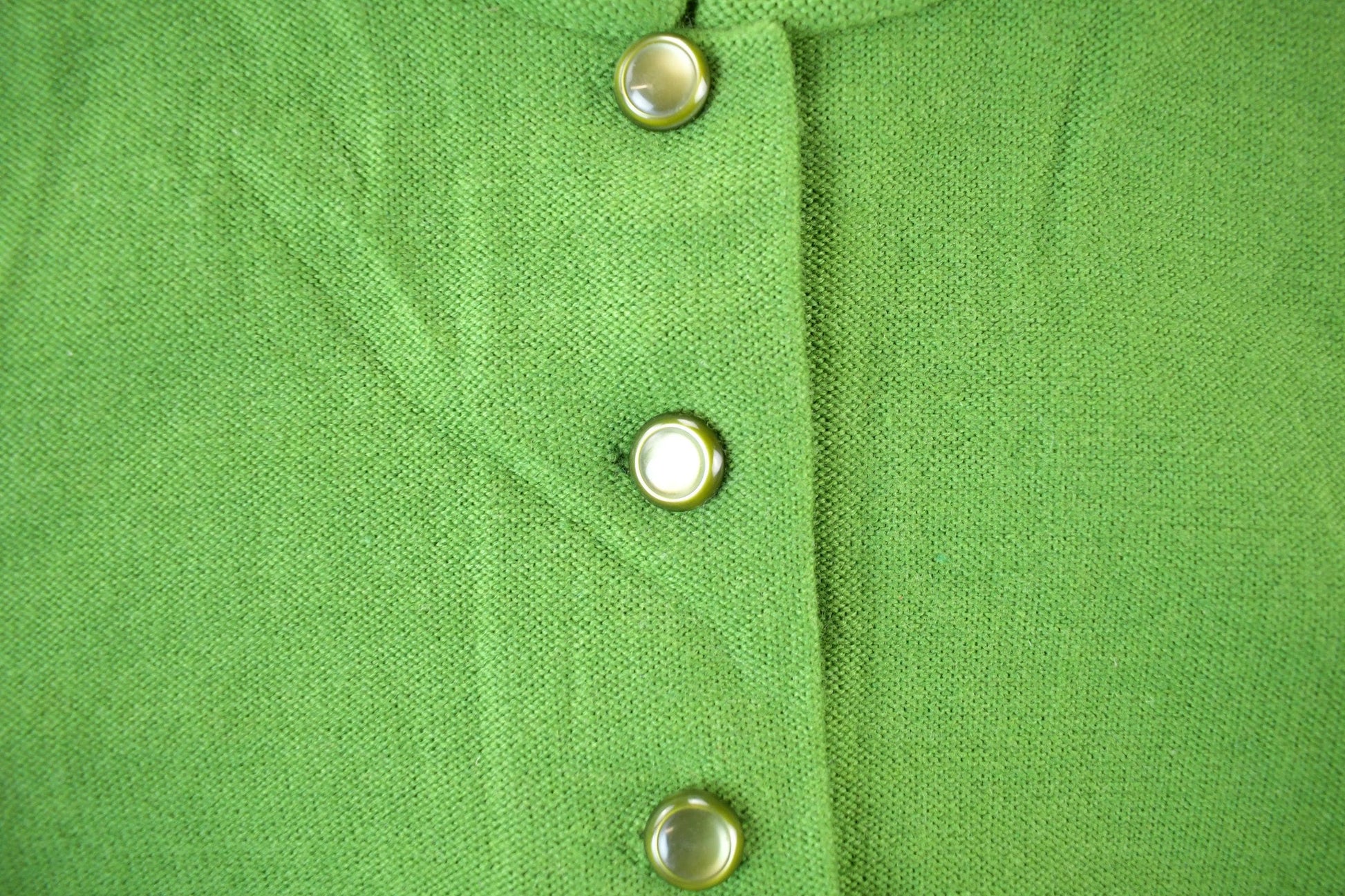 Vintage 1960s 1970s Polish Wool Cardigan Sweater Women's Small from propervintagecanada