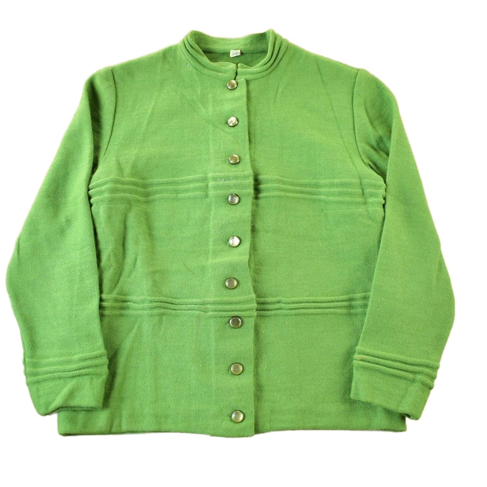 Vintage 1960s 1970s Polish Wool Cardigan Sweater Women's Small from propervintagecanada