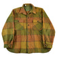 Vintage 1960s 1970s Wool Flannel Button Up Shirt Jacket Men's XL from propervintagecanada