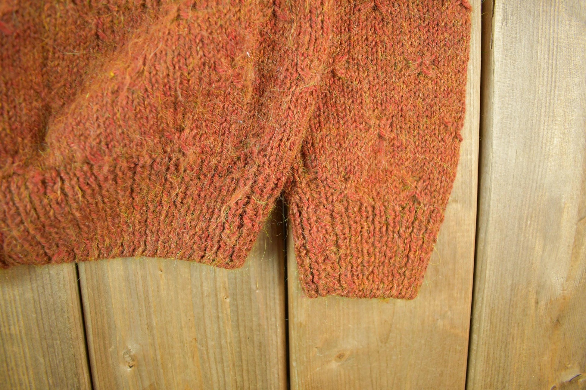 Vintage 1960s 1970s Wool Knit Cardigan Sweater Women's Medium from propervintagecanada