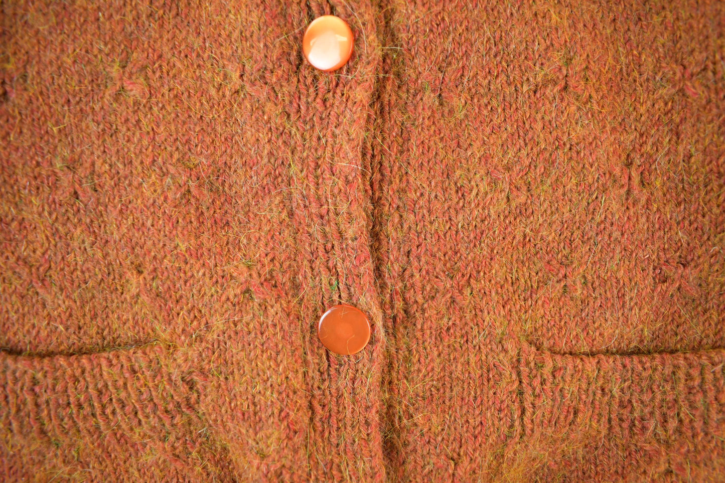 Vintage 1960s 1970s Wool Knit Cardigan Sweater Women's Medium from propervintagecanada