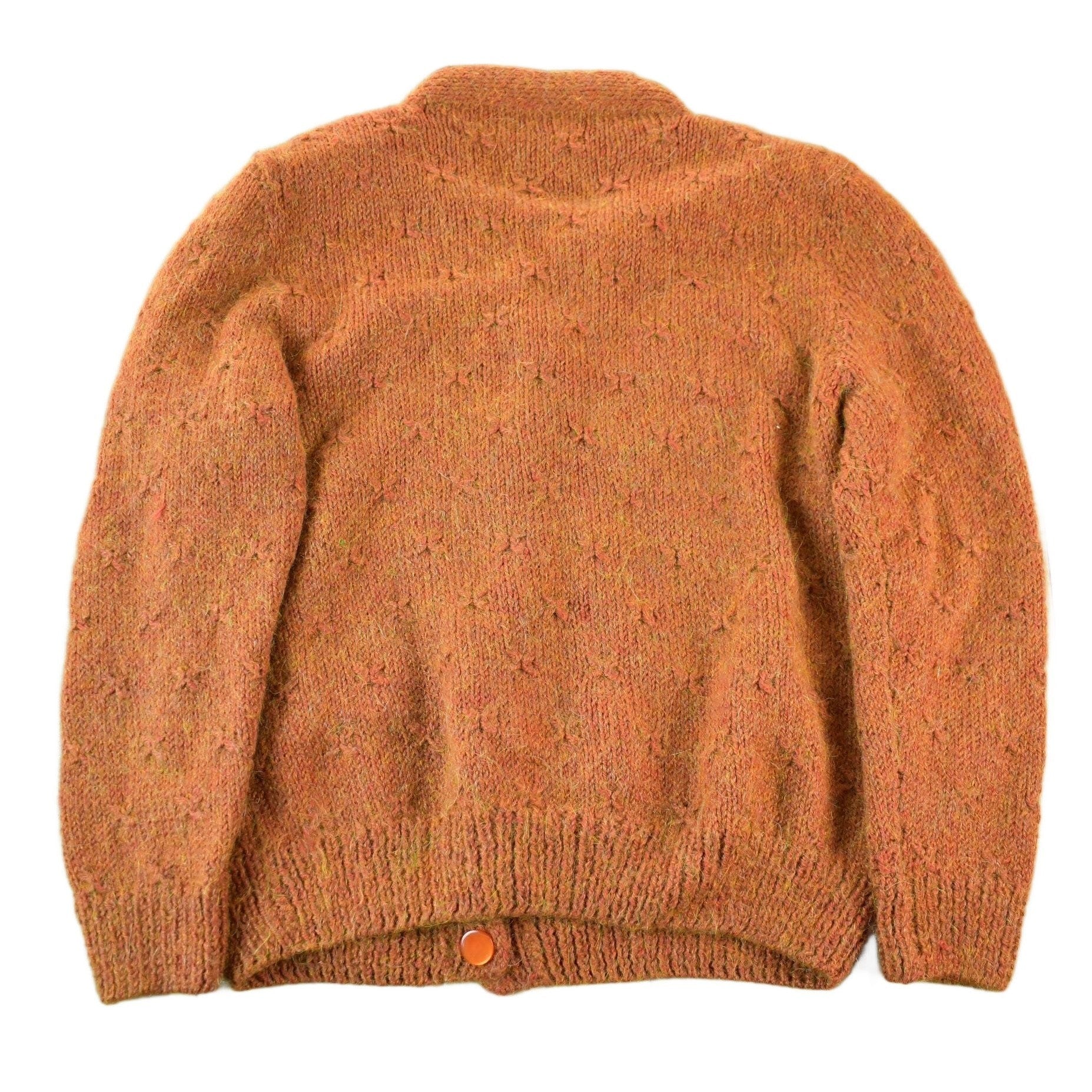 Vintage 1960s 1970s Wool Knit Cardigan Sweater Women's Medium from propervintagecanada