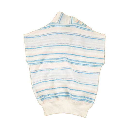 Vintage 1960s A Trifle Bit Striped Knit Souvenir Shirt Women's S from propervintagecanada