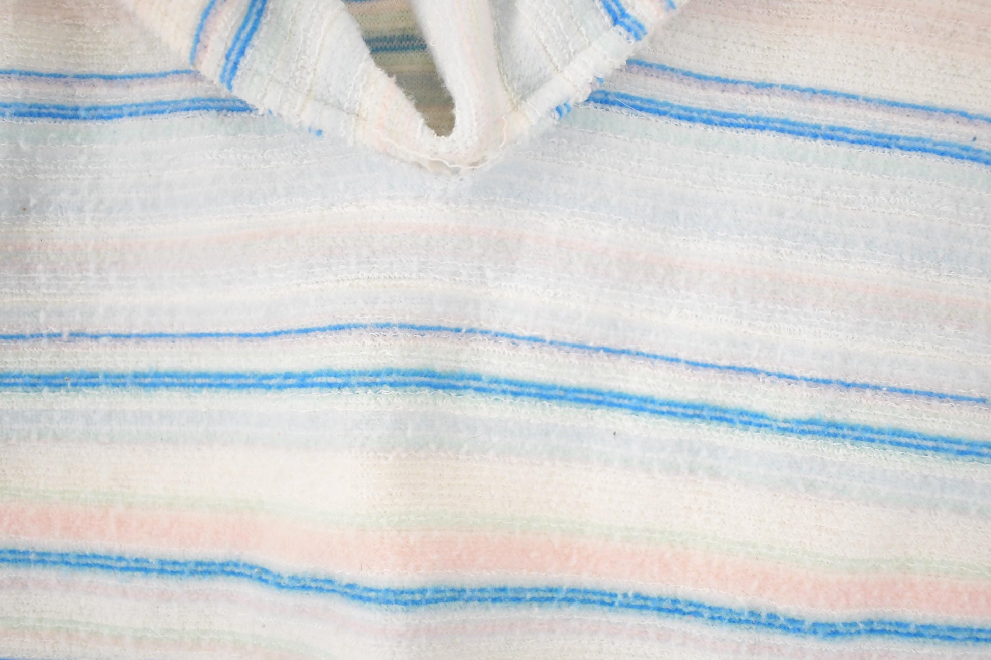 Vintage 1960s A Trifle Bit Striped Knit Souvenir Shirt Women's S from propervintagecanada
