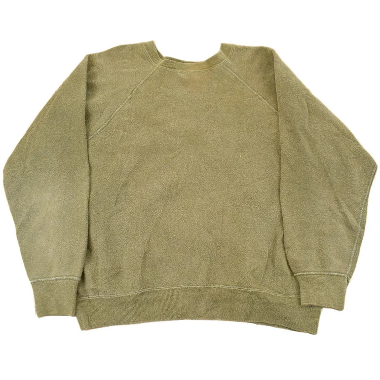 Vintage 1960s Allied Clothiers Blank Sun Faded Crewneck Sweatshirt Men's Small from propervintagecanada