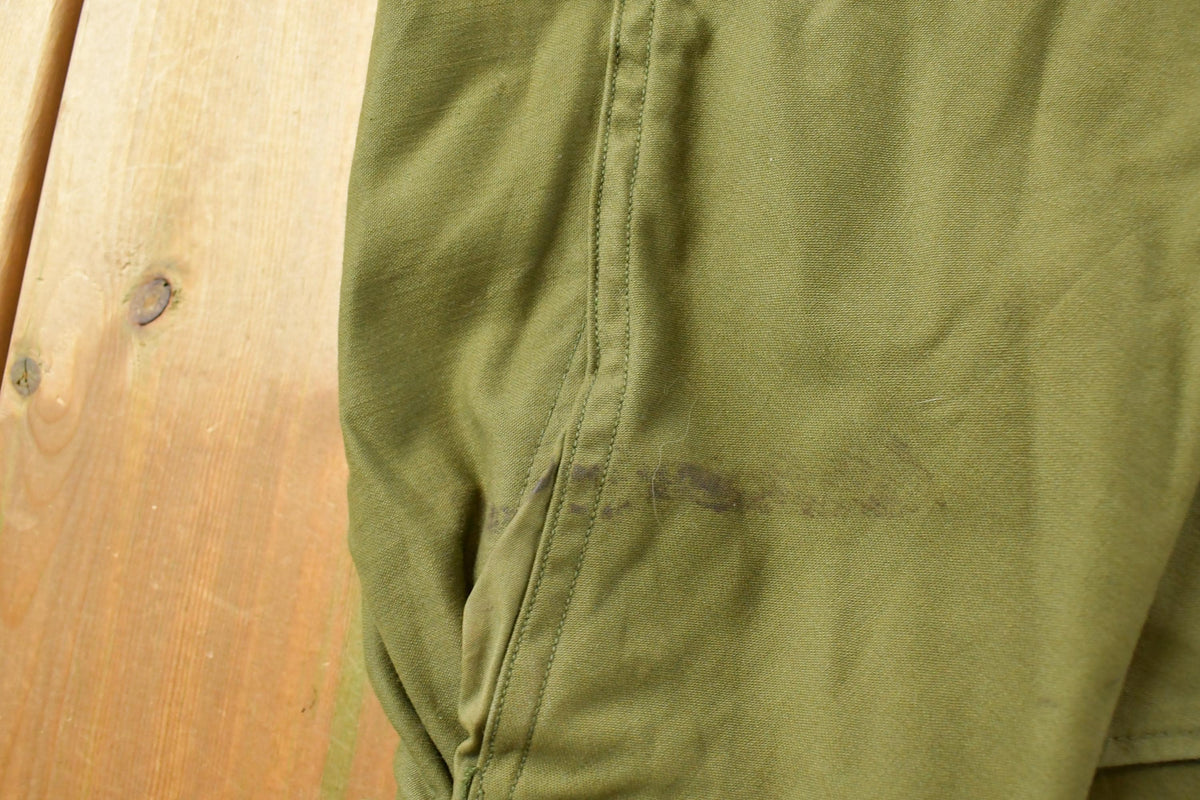 Vintage 1960s Army M-65 OG-107 Military Field Coat Men's Short Small / Militaria / Vintage Army Jacket / Streetwear / Military Jacket from propervintagecanada