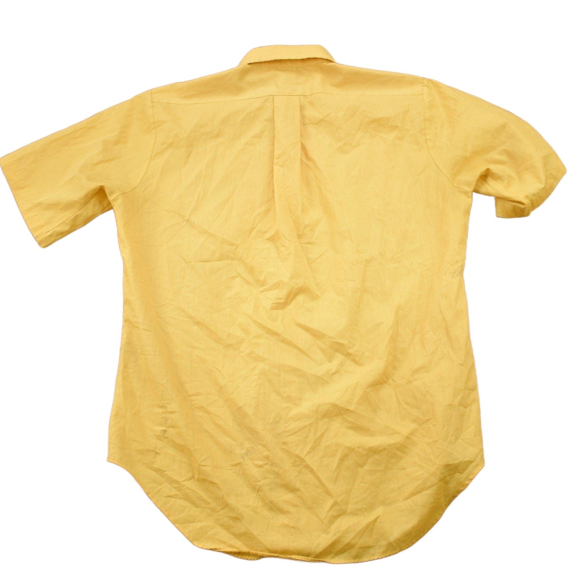 Vintage 1960s Arrow Cum Laude Decton Broad Cloth Blank Button Up Shirt Men's Large from propervintagecanada