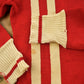 Vintage 1960s Barry Collegiate Knitted Crewneck Sweater Men's Small from propervintagecanada