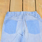 Vintage 1960s Bell Bottom Denim Hippie Festival Jeans Men's 26 x 28 Made In USA from propervintagecanada