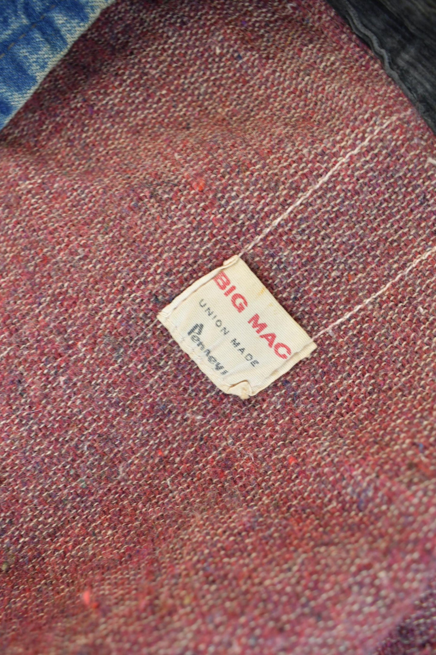 Vintage 1960s Big Mac Blanket Lined Denim Chore Coat Men's Large from propervintagecanada