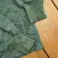 Vintage 1960s Blank Faded Forest Green Crewneck Sweatshirt Men's XS from propervintagecanada