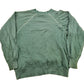 Vintage 1960s Blank Faded Forest Green Crewneck Sweatshirt Men's XS from propervintagecanada