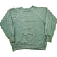 Vintage 1960s Blank Faded Forest Green Crewneck Sweatshirt Men's XS from propervintagecanada