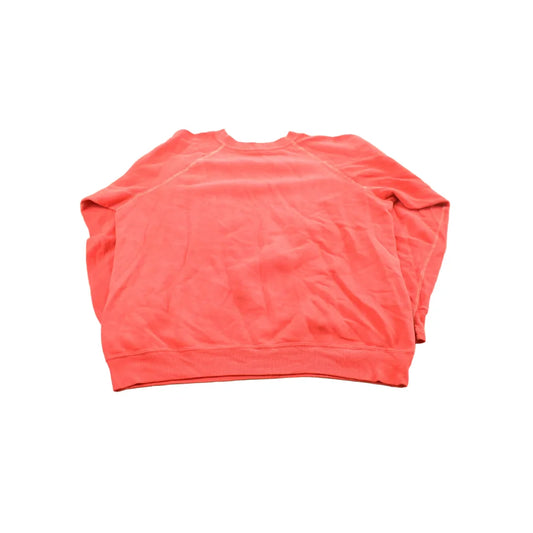 Vintage 1960s Blank Red Raglan Crewneck Sweatshirt Mens S from propervintagecanada