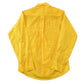 Vintage 1960s Blank Yellow Tapered N' Tails Button Up Shirt Men's Small from propervintagecanada