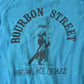 Vintage 1960s Bourbon Street Birthplace Of Jazz Short Sleeve Raglan Sweatshirt from propervintagecanada