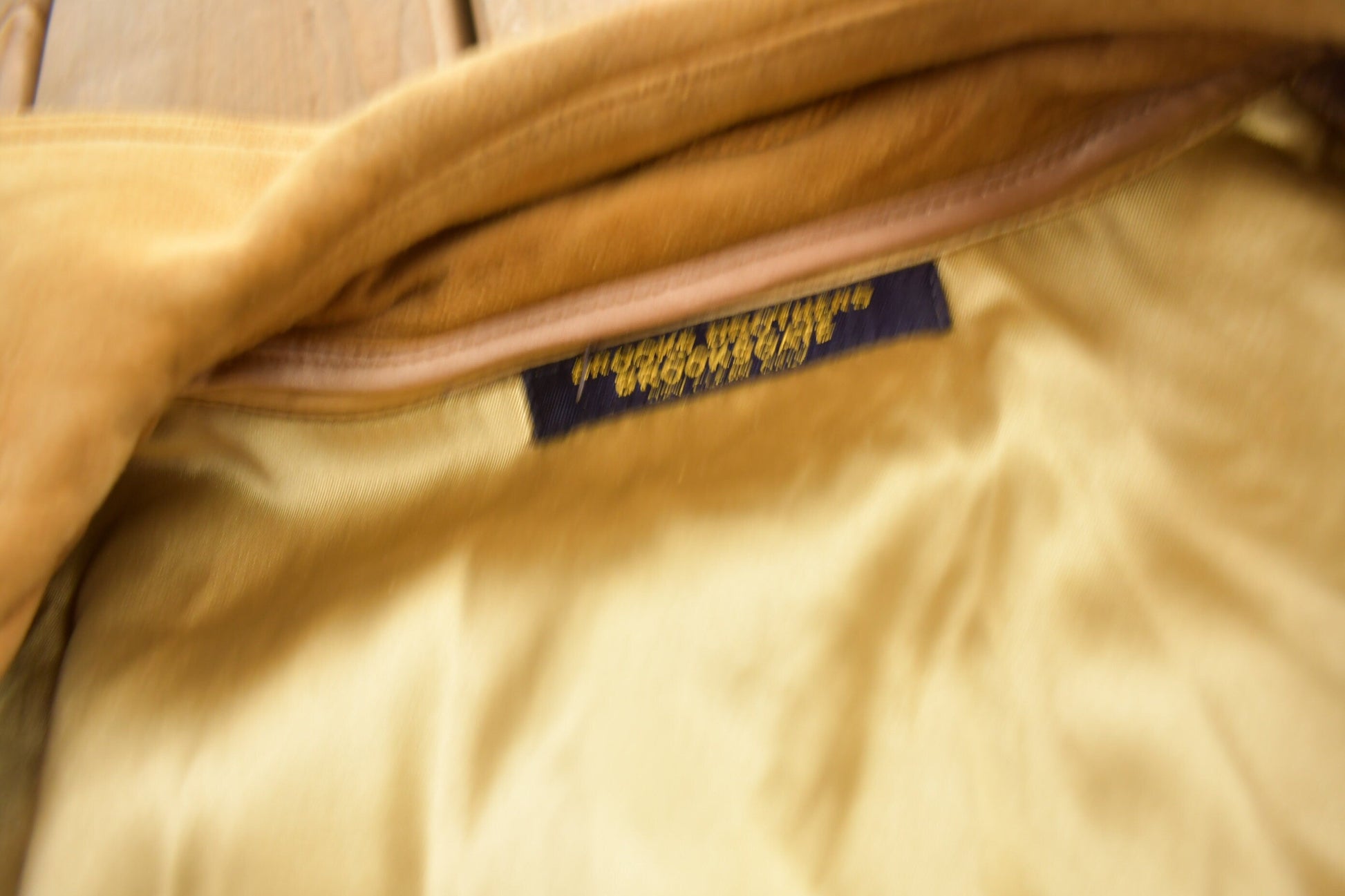 Vintage 1960s Brooks Brothers Belted Suede Jacket Men's Medium from propervintagecanada
