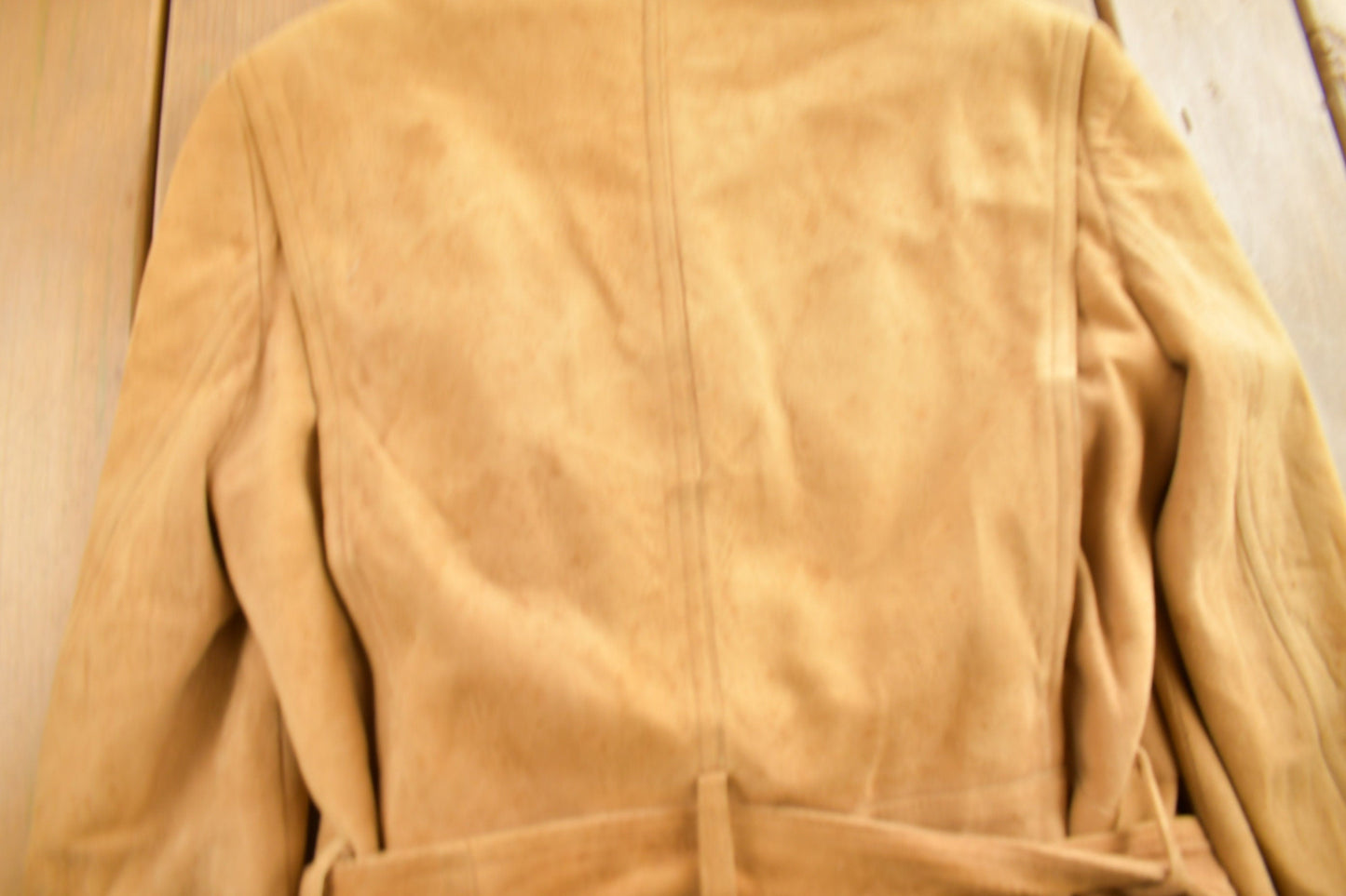 Vintage 1960s Brooks Brothers Belted Suede Jacket Men's Medium from propervintagecanada