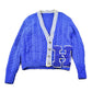 Vintage 1960s Cable Knit Collegiate Cardigan Sweater Men's Medium from propervintagecanada