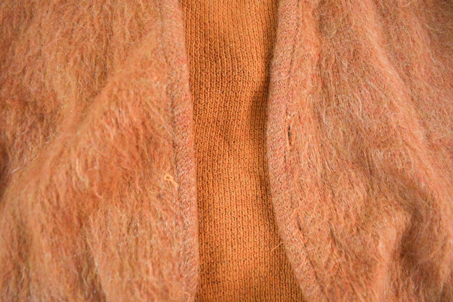 Vintage 1960s Campus Mohair Knit Cardigan Sweater Women's Small from propervintagecanada