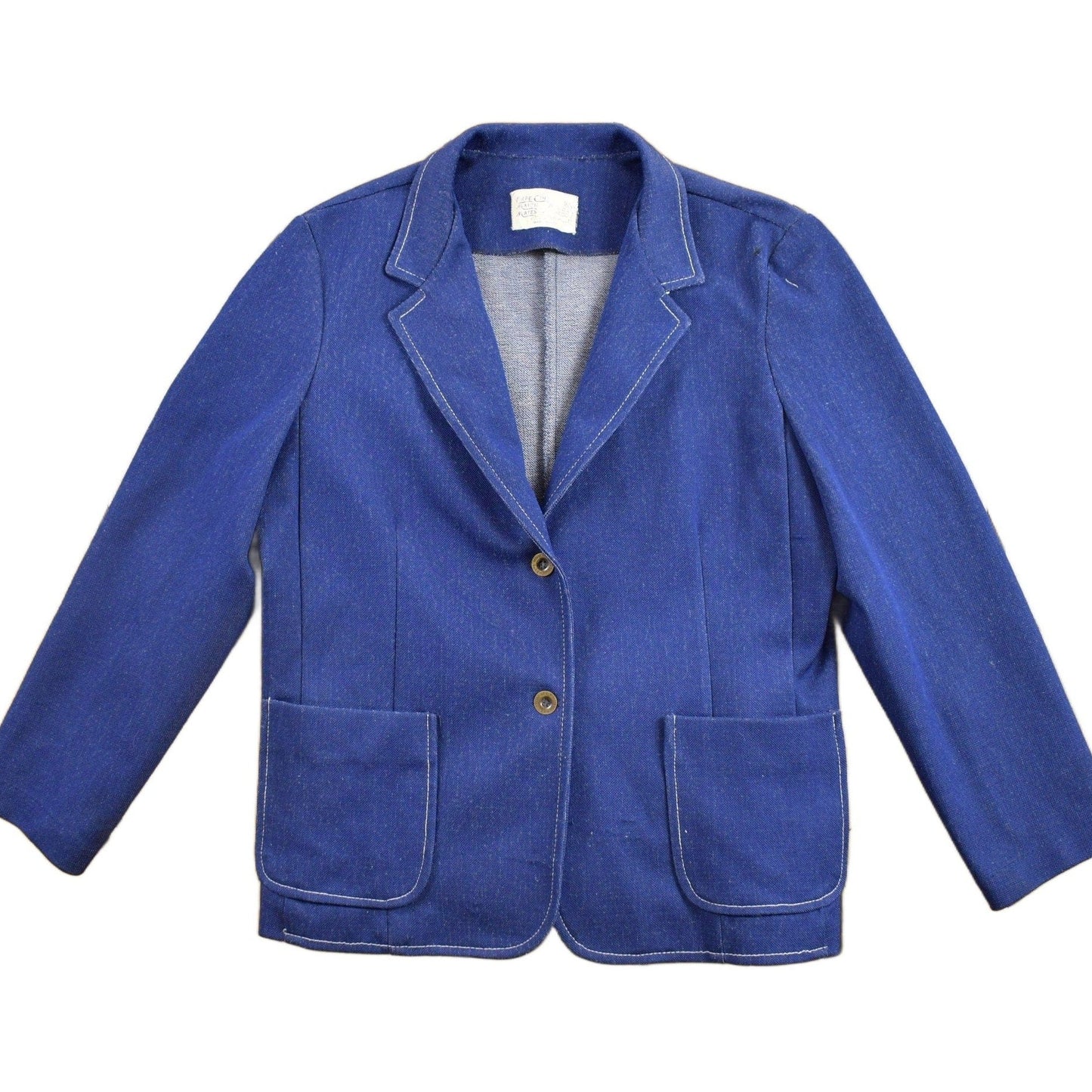 Vintage 1960s Cape Cod Match Mates Light Weight Denim Blazer Jacket Men's Small from propervintagecanada