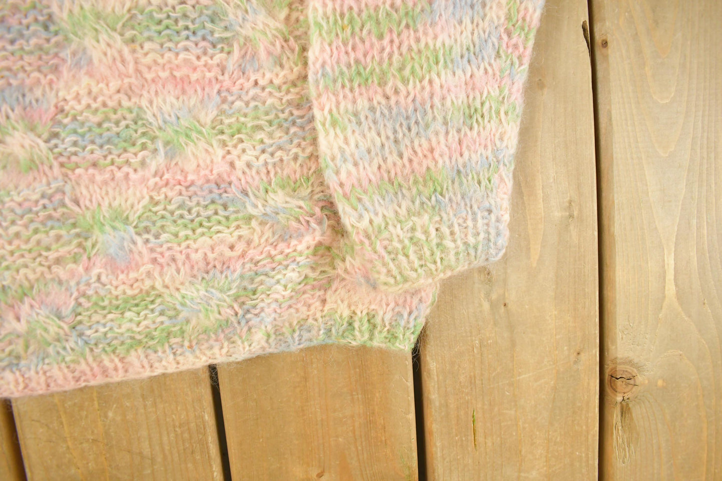 Vintage 1960s Carol Brent for Montgomery Ward Knit Mohair Wool Sweater Women's S from propervintagecanada