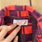 Vintage 1960s Champion Button Up Plaid Flannel Trucker Shirt Men's Large from propervintagecanada