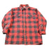 Vintage 1960s Champion Button Up Plaid Flannel Trucker Shirt Men&