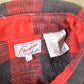 Vintage 1960s Champion Button Up Plaid Flannel Trucker Shirt Men's Large from propervintagecanada