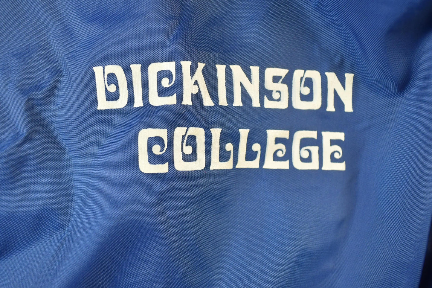 Vintage 1960s Champion Dickinson College Full Zip University NCAA Red Fleece Lined Jacket Men's Large from propervintagecanada
