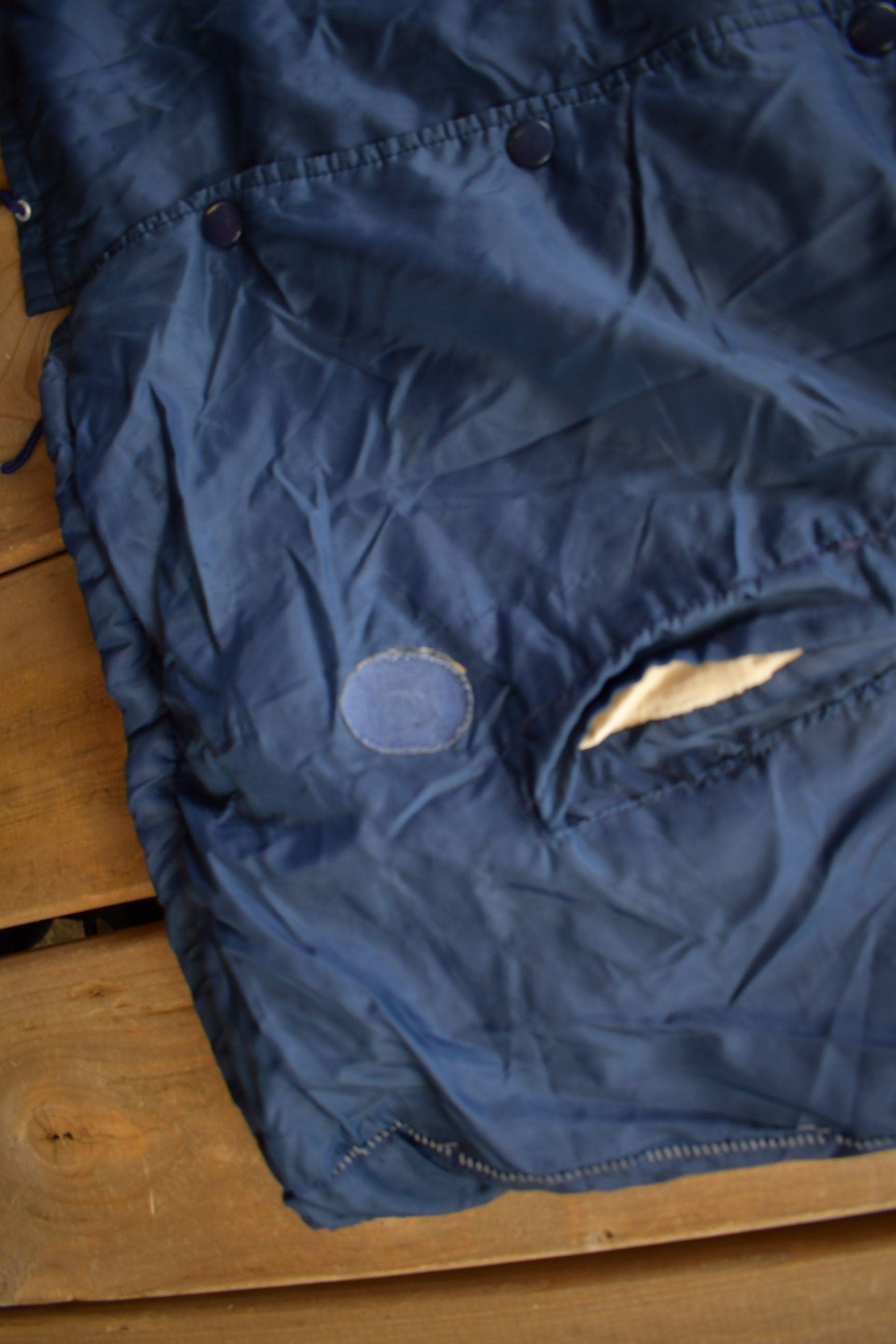 Vintage 1960s Champion Fleece Lined Jacket Men's Medium from propervintagecanada