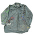 Vintage 1960s Champion Paint Splatter Button Up Shirt Men&
