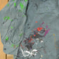 Vintage 1960s Champion Paint Splatter Button Up Shirt Men's Large from propervintagecanada