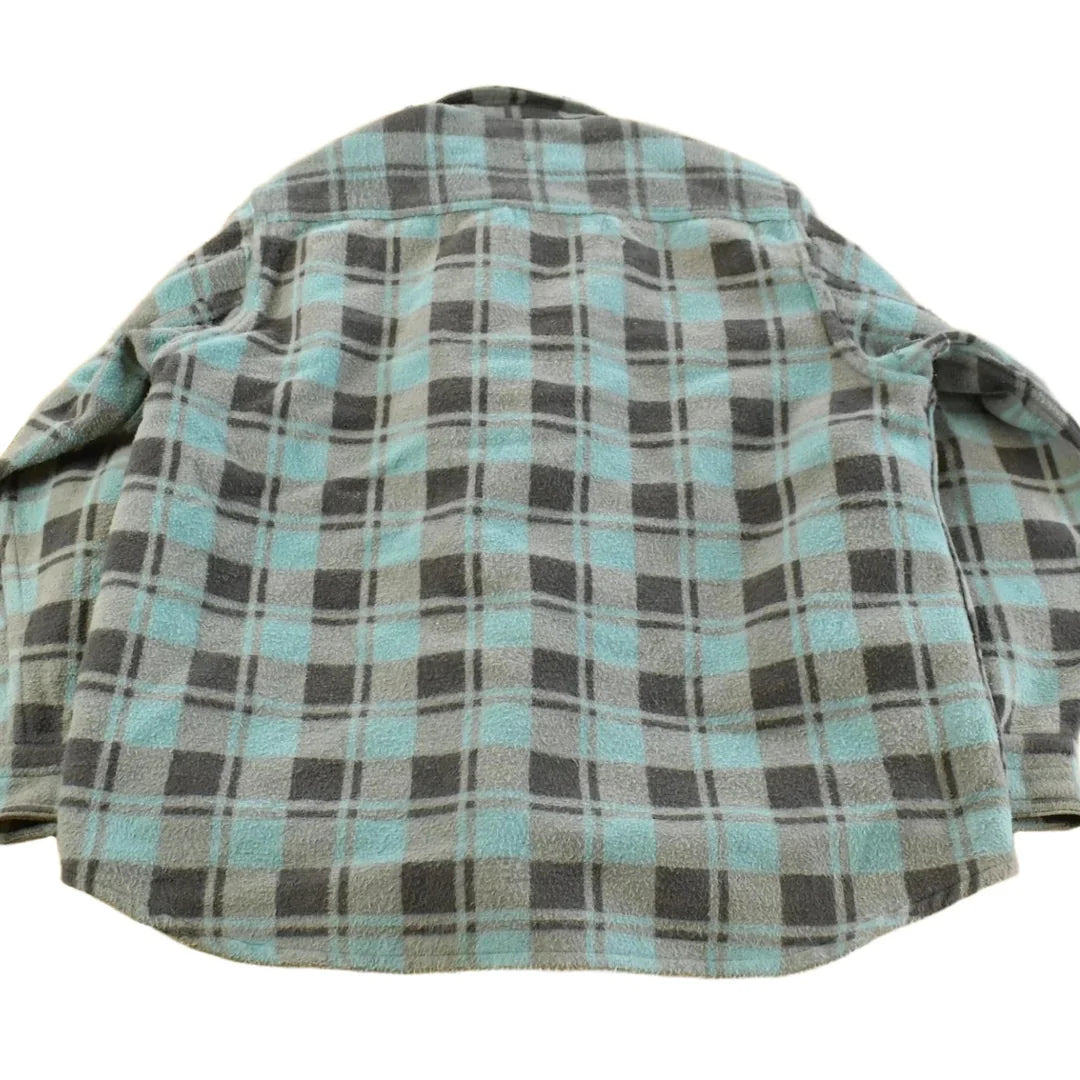 Vintage 1960s Champion Plaid Flannel Shirt Men's L from propervintagecanada