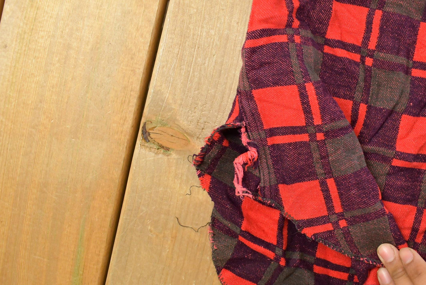 Vintage 1960s Champion Plaid Flannel Shirt, Men's Medium from propervintagecanada
